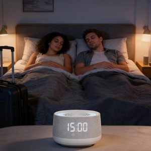 Máquina de ruido blanco inalámbrica para dormir, ideal para personas que duermen poco, viajeros, estudiantes, meditación y yoga - Product Image 4