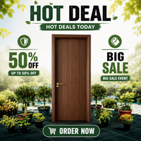 Porte d'entrée intérieure de luxe, style français, bois massif, isolation acoustique, lignes géométriques, porte élégante pour chambre à coucher, pour résidence haut de gamme