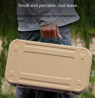 Grille de barbecue, barbecue portable au charbon de bois pour brochettes, petit réchaud de barbecue extérieur en acier inoxydable pour le camping et la maison