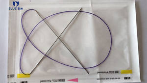 ไหมคอลลาเจนเกาหลีสำหรับเติมเต็มริ้วรอยรอบดวงตาและเส้นคิ้ว แบบเข็มคู่ แคนนูลา วี-ลิฟท์ คอจ พีดีโอ เข็มคู่ ดูดซึมได้ - Product Image 3