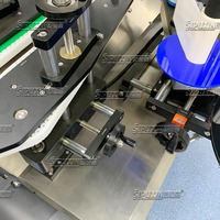 Máquina Etiquetadora Automática de Doble Cara para Botellas, Barriles y Latas, Controlada por PLC, Marca SIPUXIN |   Etiquetas de Papel Autoadhesivas para Cosméticos