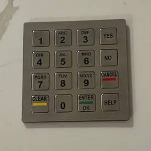 CNC Machining ATM Pinpad without Electronics ATM Keypad for Sale