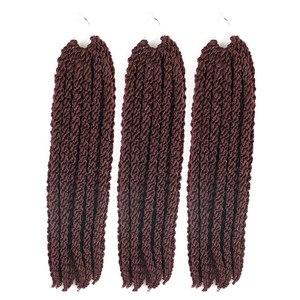 Ombre havane Mambo torsion Crochet tresses synthétique torsion Crochet tresse cheveux Extensions 12 racines Crotchet <span class=keywords><strong>africain</strong></span> - Product Image 3