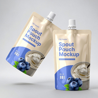 Pochettes à bec verseur personnalisées en aluminium avec logo pour détergent, gel, shampoing, savon liquide – Recharge Doypack