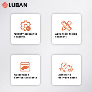 Máquina de sierra de banda de Metal de ángulo pequeño LUBAN, producción a escala, máquina de sierra de banda de estilo de tijera - Product Image 4