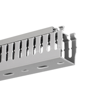 Goulotte de câblage électrique en PVC ignifuge 25*25mm, résistante au feu, couleurs personnalisables, gestion des câbles