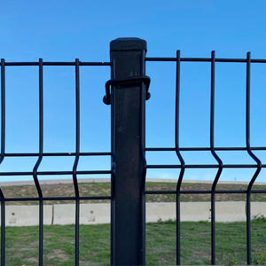 Panneau de clôture en treillis soudé incurvé 3D, revêtement PVC, acier galvanisé, clôture de sécurité <span class=keywords><strong>pour</strong></span> jardin - Product Image 2