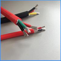 Câble de commande en caoutchouc silicone, flexible, multiconducteur 450/750V, 1 2 3 4 5 conducteurs, résistant aux hautes températures, fil électrique