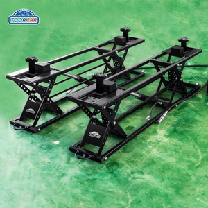 Elevador de Tijera Hidráulico Portátil Sunmo para Reparación de Vehículos en Garaje, 5000 LBS, Dos Postes, Doble Cilindro, Mini, Rápido - Product Image 5