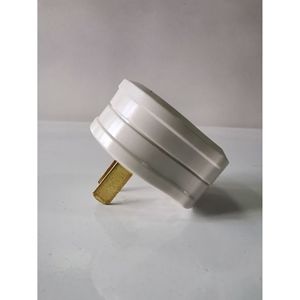 Prise électrique T2-10FS, 2 broches, en plastique, norme nationale, avec mise à la terre, pour usage domestique et industriel - Product Image 3