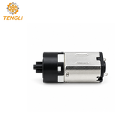 Moteur à réducteur planétaire DC N20 personnalisé de 12 mm, 6 V, avec axe en D et sortie ronde pour modèle de robot jouet éducatif