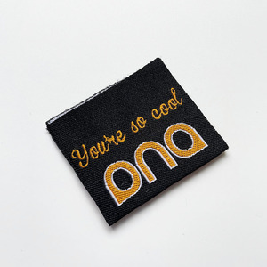 <span class=keywords><strong>Moda</strong></span> personalizzata <span class=keywords><strong>design</strong></span> personalizzato marchi stampati loghi etichette di abbigliamento tessute per abbigliamento - Product Image 3