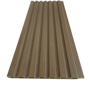 Panneau TV cannelé rainuré étanche pour la décoration intérieure Villas d'un an Emboîtement <span class=keywords><strong>facile</strong></span> Rustique en bois WPC Plastique Mur <span class=keywords><strong>Bambou</strong></span> - Product Image 5