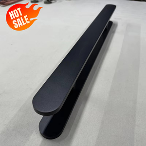 Juego de Herrajes Clásicos de Estilo <span class=keywords><strong>Antiguo</strong></span> en Cobre Puro Color Arena Negro para Manijas de Puerta, Puertas de Ducha y Vidrio de Baño, de Alta Resistencia y Calidad Premium - Product Image 2