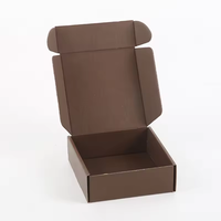 Cajas de Regalo de Cartón Corrugado Resistente con Logotipo Personalizado, Color Negro, Ecológicas y Reciclables, para Ropa Interior