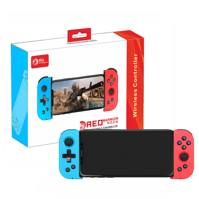 Mobile Controller Mingpin Retractable Gamepad joy Cone Flexible BT V3 for NS Switch X6 Pro Joystick Android6.0/iOS11.0/PC/P-S3