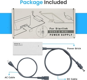 Adattatore di Alimentazione Sostitutivo per Starlink Gen 3 V3, Caricabatterie 144W 48V 3A da AC <span class=keywords><strong>a</strong></span> DC per Starlink Gen3 Mini V4 - Product Image 6