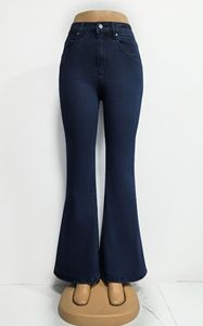 <span class=keywords><strong>Jeans</strong></span> a Zampa d'Elefante da <span class=keywords><strong>Donna</strong></span> a Vita Alta, Elasticizzati, Slim Fit, Effetto Push-Up, Taglie dalla X alla 2XL - Product Image 5