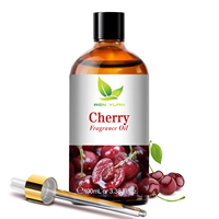 Huile parfumée d'aromathérapie 100 ml, parfum de noix de coco et vanille, fraise, cerise, citron, huile aromatique pour diffuseur, fabrication de bougies