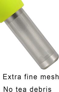Cute Cartoon Eco-friendly Reusable Silicone Handle Loose Leaf <b>Tea</b> <b>Infuser</b> Stainless Steel Strainer - Product Image 6