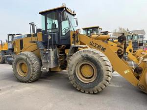 Используемый мини-колесный погрузчик 1 тонный домашний гидравлический насос погрузчик использовать погрузчик на продажу - Product Image 2