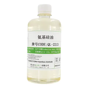 Aminodimeticona fabricante de China, aditivos químicos de aceite de silicona amino para productos textiles, agente de tratamiento catiónico