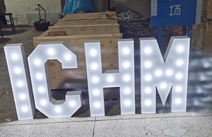 Tùy chỉnh Acrylic facelit dấu hiệu, 3D kênh thư, quảng cáo hiển thị ngoài trời - Product Image 2