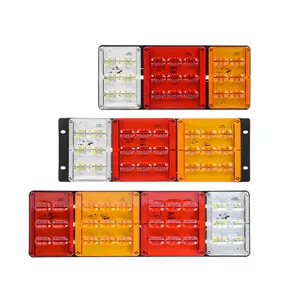 24V LED Truck Agricultural Vehicles Lorry Bus Rear Tail Light