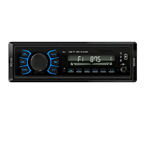 Reproductor MP3 para Auto 1DIN con USB, Tarjeta TF, Radio FM, Bluetooth, Salida de Audio USB Dual, Pantalla con Retroiluminación RGB - Product Image 1
