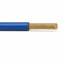 Kabel UL3298 XLPE Tahan Suhu Tinggi 20-18-16AWG Konduktor Tembaga Terpilin Tanpa Isolasi 1 Inti 125C 600V UL758