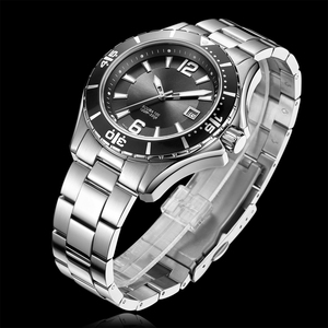 Nuovo Arrivo OEM Orologio da Immersione di Lusso con Lunetta in Alluminio Verde Cassa in Acciaio Inossidabile Quadrante Super Luminoso Orologio da Uomo di Design - Product Image 3