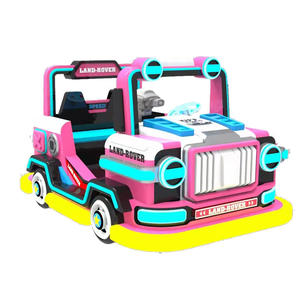 Nouveau modèle <span class=keywords><strong>de</strong></span> voiture tamponneuse électrique à grande roue pour parc d'attractions pour enfants, voiture <span class=keywords><strong>de</strong></span> course tout-terrain à quatre roues en plastique pour loisirs en extérieur - Product Image 3