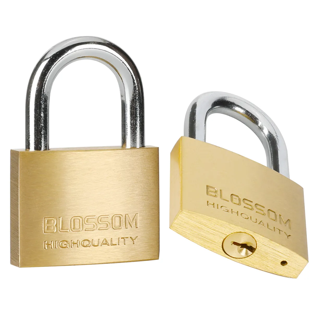 BC16 40mm Lock Kit Candado Pad Lock Cadeado Dourado com Impressão Duplo Bloqueio Evitar Embalagem Caixa Cadeados De Latão