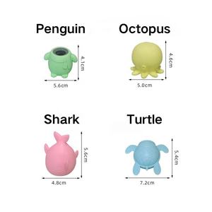 ของเล่นรูปสัตว์สำหรับบีบคลายเครียดของเล่นสำหรับแคปซูลขนาด55 60 65มม. 4ดีไซน์ - Product Image 5