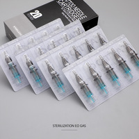 Kit de machine à tatouer rotative professionnelle 2025 pour débutants, 7 encres permanentes colorées, batterie 7-11V, stylo à tatouer à cartouche, course de 3,5 mm
