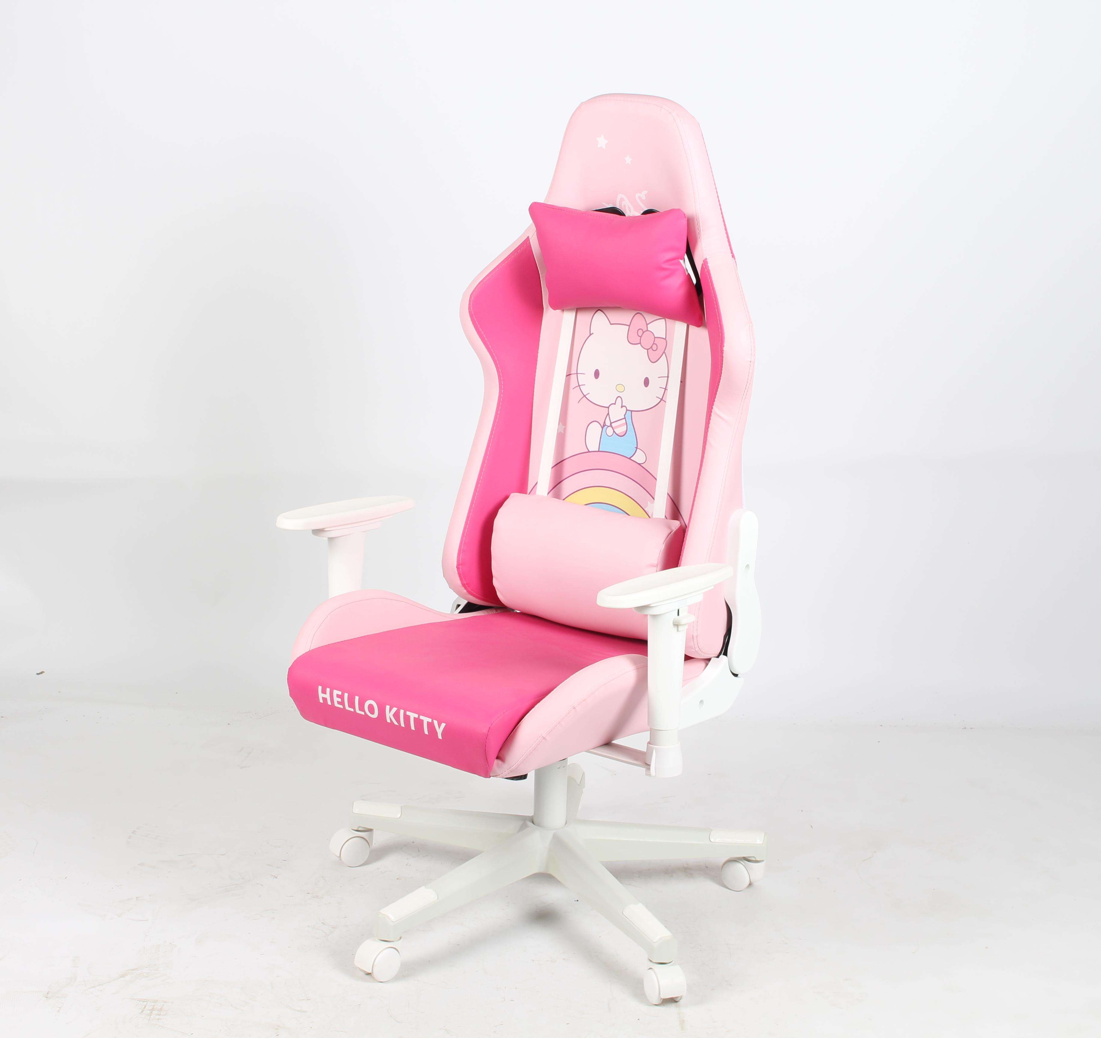 Cute Chair Hello Kitty Pink Gaming Comfort Style
