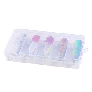 Señuelos de Pesca de Superficie, 6.5CM, 12G, 5 Piezas/Caja, Venta al por Mayor, Juego de Señuelos <span class=keywords><strong>Rush</strong></span> Popper, Combo de Señuelos Duros para Lubina - Product Image 6