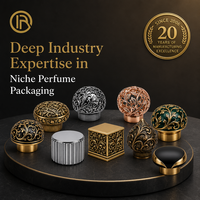 Capsules de parfum OEM/ODM en zamac chromé brillant – Bouteilles liquides inviolables pour les marques modernes d'inspiration technologique
