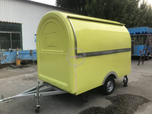 Remolque de Comida Móvil para Hot Dogs y Pizza 2026, Carrito de Comida Móvil para Venta de Aperitivos Callejeros, Camión de Comida con Helados en Venta - Product Image 6