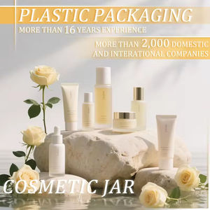 Envases de Plástico al por Mayor, Tarro de Plástico Vacío para Crema, Envases Cosméticos de Plástico con Tapa - Product Image 3