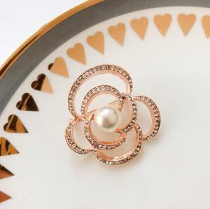 Épingles à Hijab Originales de Mode pour Femme, Broche Clip de Sécurité à Perles pour Foulard en Alliage, Boucle de Foulard pour Mariage et Fiançailles - Product Image 4