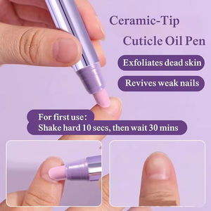 Stylo d'essence trois-en-un à la rose/à la lavande, réparation des ongles, vernis à ongles, <span class=keywords><strong>solution</strong></span> nutritive, prévention de la <span class=keywords><strong>casse</strong></span>, nourrit, nettoie les peaux mortes - Product Image 3