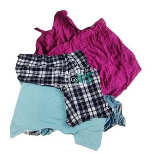 Trapos de punto mixtos de algodón 100%, buena absorción, limpieza Industrial, productos de desecho textiles - Product Image 1