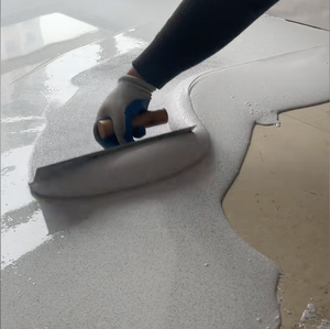 Pintura Epóxica Autonivelante para Pisos con Arena de Color y Absorción de Impactos, con Microgránulos Antideslizantes, Resina Epóxica Segura para Personas Mayores - Product Image 3