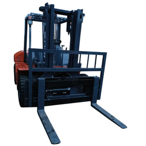 รถยกดีเซล Heli FD50 5 ตัน มือสอง พร้อมอุปกรณ์เสริมไฮดรอลิกไซด์ชิฟเตอร์ เสากระโดงสองตอน เครื่องยนต์ Isuzu ยางตัน ผลิตในจีน - Product Image 1