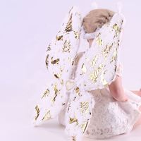 Ailes d'ange en plumes blanches pour enfants fête d'anniversaire ange fée Costume filles ailes de papillon de noël