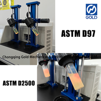 Analyseur de point de brouillard et de point de coulée automatique pour pétrole, conforme aux normes ASTM D2500 et ASTM D97