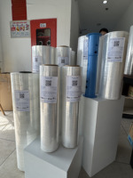 Coulée à surface lisse Film étirable pour enveloppement à la main Vietnam LLDPE de qualité machine souple avec noyau en papier