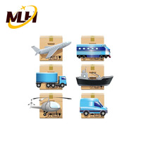 Agent d'expédition de camionnage aérien professionnel international le moins cher le plus rapide porte à porte coût d'expédition vers les États-Unis transitaire