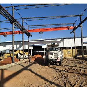 Système de pont roulant à poutre simple avec une hauteur de levage maximale de 20 m, télécommande, technologie anti-oscillation, nouveau moteur, pompe à engrenages, PLC - Product Image 4